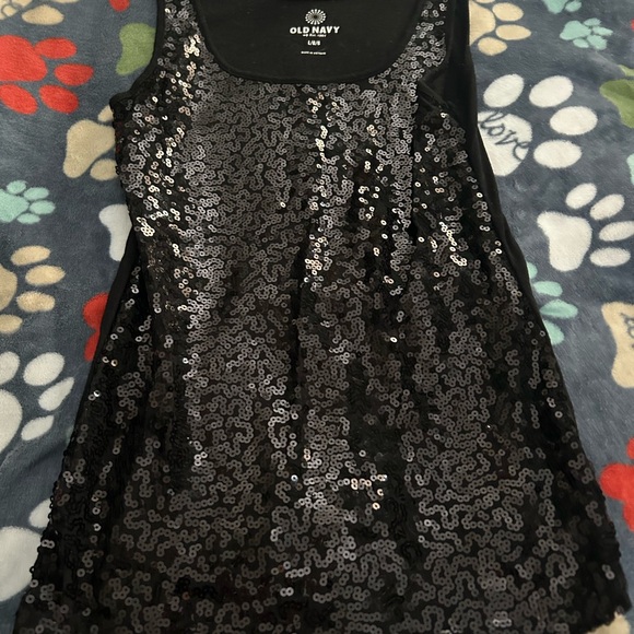 Large sparkle old navy tank top - Picture 1 of 2